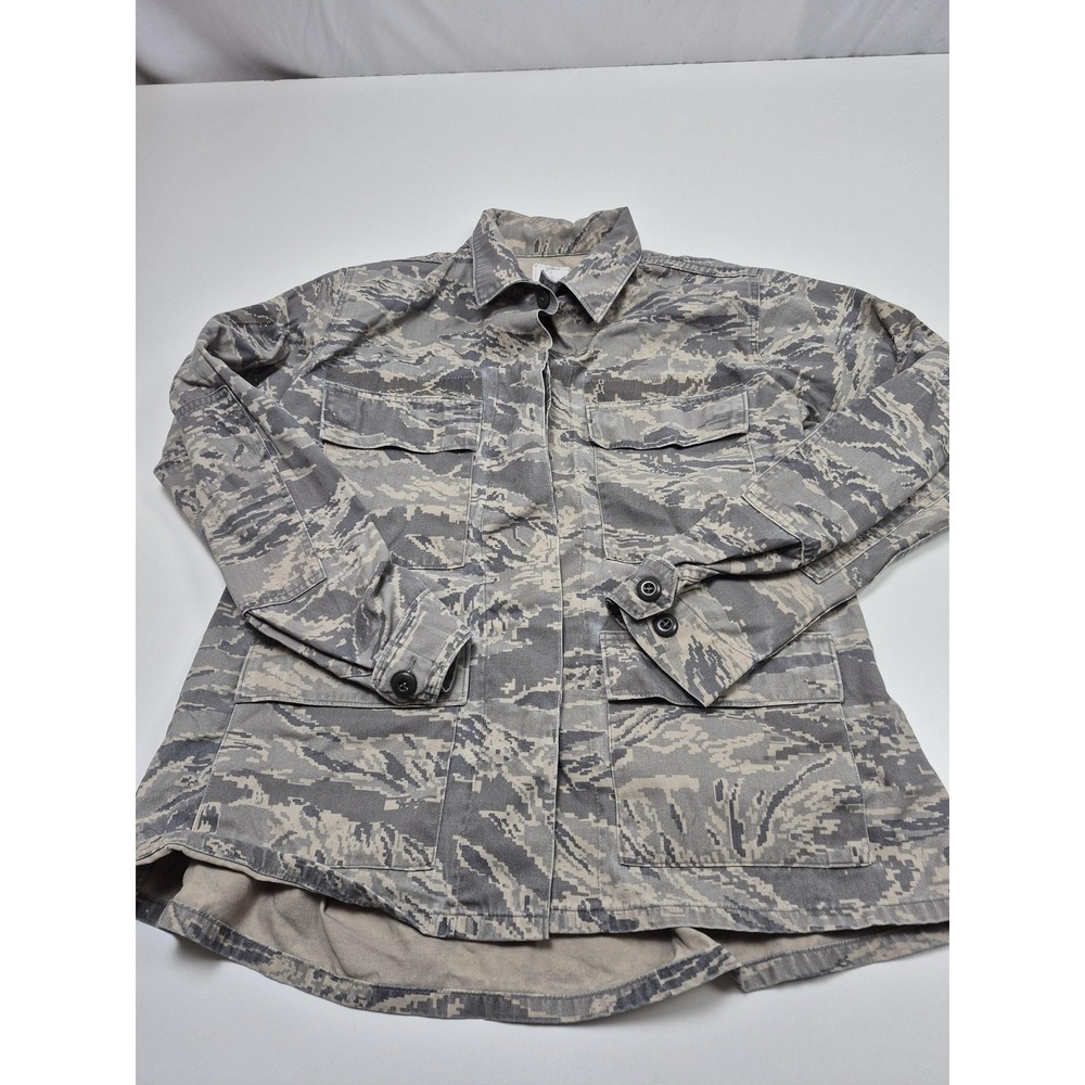 Propper Coat Womens 18R Gray Camo Utility Air Force ABU Military Jacket